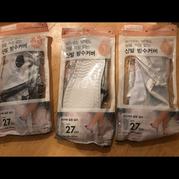 Shoe cover for rainy days set - Picture 1 of 4